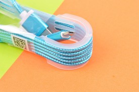 Cable USB liso color carretel (3)